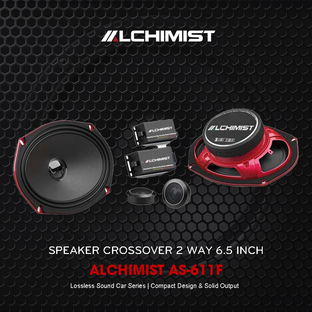 ALCHIMIST AS-611F Speaker Car Features Premium Audio Brand Known for Exceptional Sound Quality
